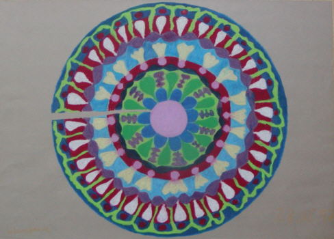 Mandala von Wolfgang Baier