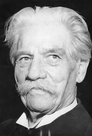  Albert Schweitzer ca. 1955